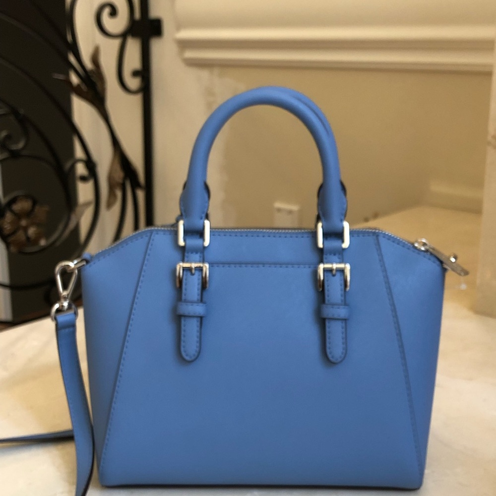 NWT Michael Kors medium ciara Handbag French Blue - Picture 3 of 8